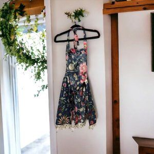 NWT Anthropologie Floral Apron